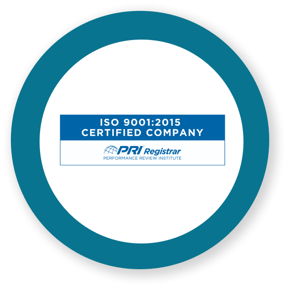 ISO 9001:2015 Certified